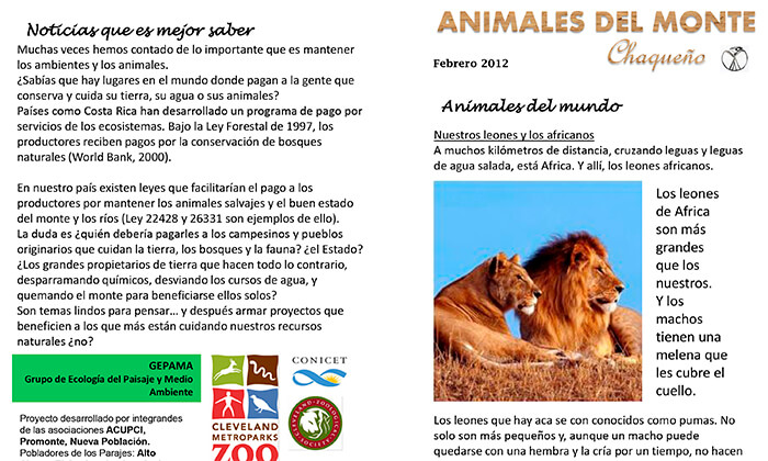 Animales del monte